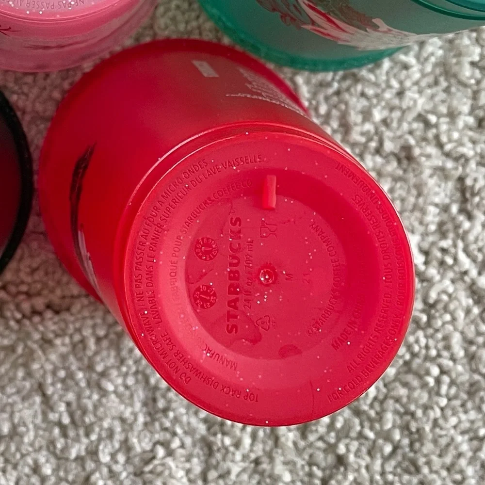 Starbucks holiday red